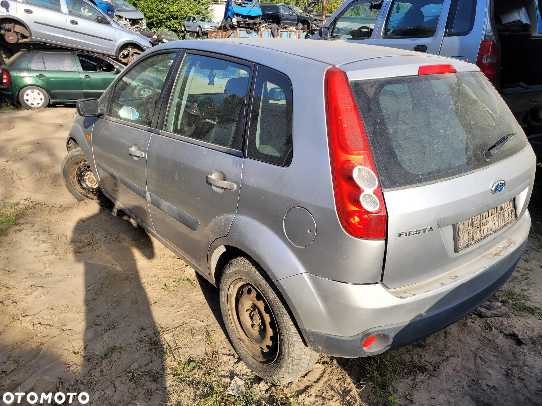 FORD FIESTA MK6 LIFT maska pokrywa silnika klapa bagażnika zderzak lampa reflektor pas przedni stop lampy halogeny - 4