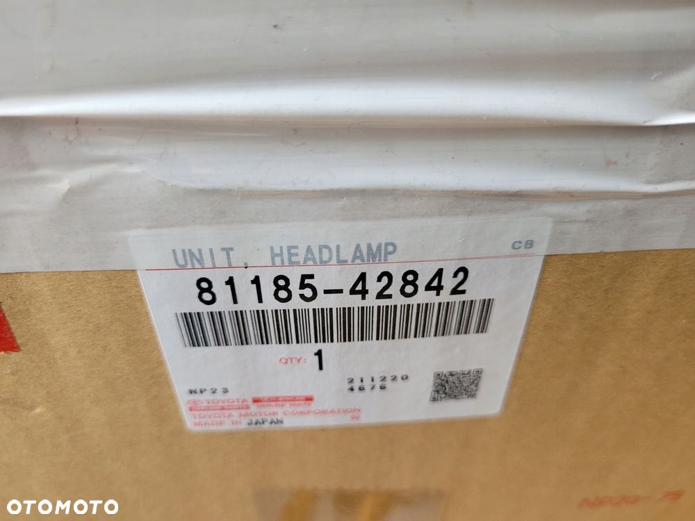LAMPA PRAWY PRZÓD LED TOYOTA RAV4 81185-42842 - 7