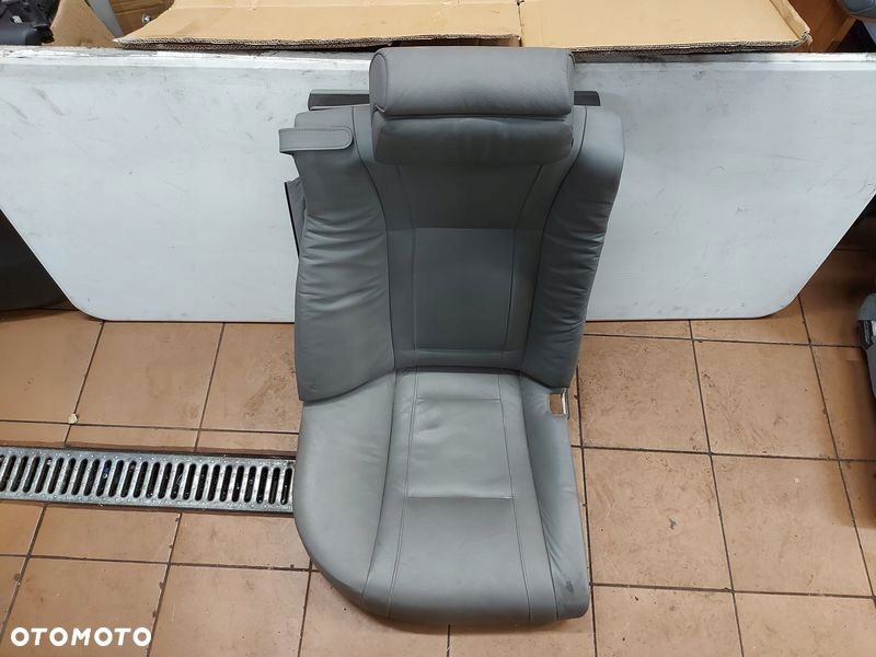 bmw 7 e65 fotel kanapa szara komfort prawy tył wentylowana grzana elektr. - 5