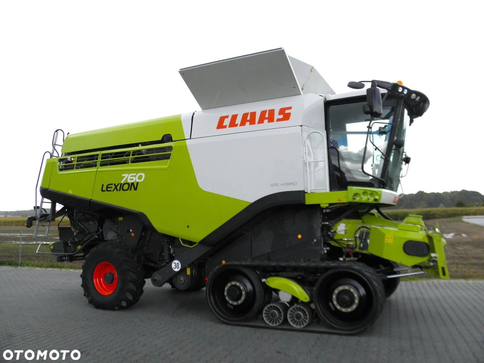 Claas Lexion 760 Terra Trac 2015 Rok, 1900 motgodzin, Heder V 930 2019 Rok, Najbogatsza Wersja, Nie Malowany, Stan Idealny - 1