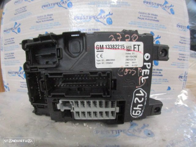 Caixa Fusiveis 13382215 OPEL CORSA D FASE 2 2012 1.3CDTI 75CV 5P BRONZE GM DELPHI - 1