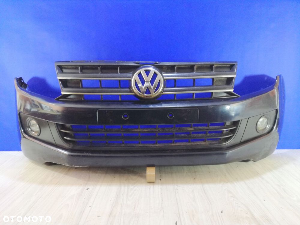 vw amarok 1 i zderzak grill przód przedni 10/16 - 1