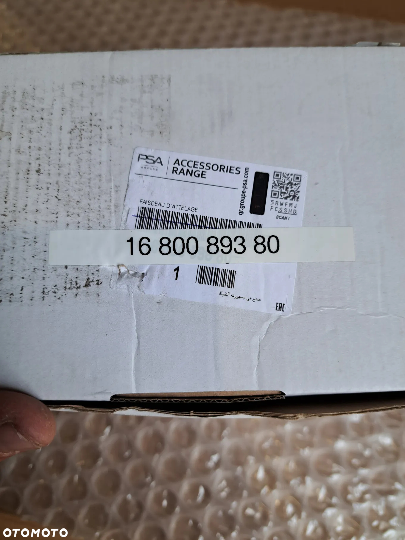 Moduł Wiązka Haka Holowniczego Opel Combo E Peugeot Partner III Rifter Citroën Berlingo III 1680089380 9837167080 - 7