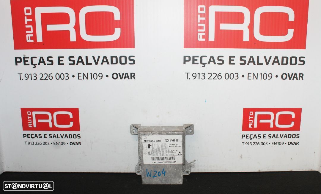 Centralina de Airbag Mercedes W204 - 1