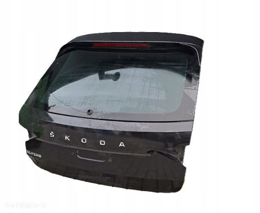 skoda superb iii 3v lift 19-24r klapa bagażnika tył tylna kombi kolor lf9r - 2