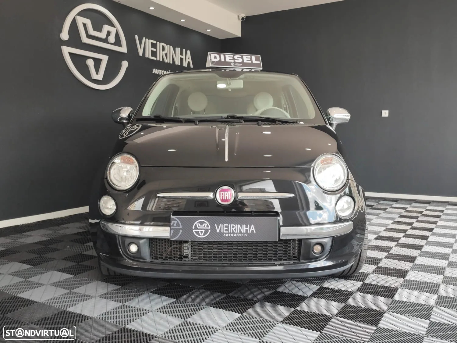 Fiat 500 1.3 16V MJ Lounge S&S - 9