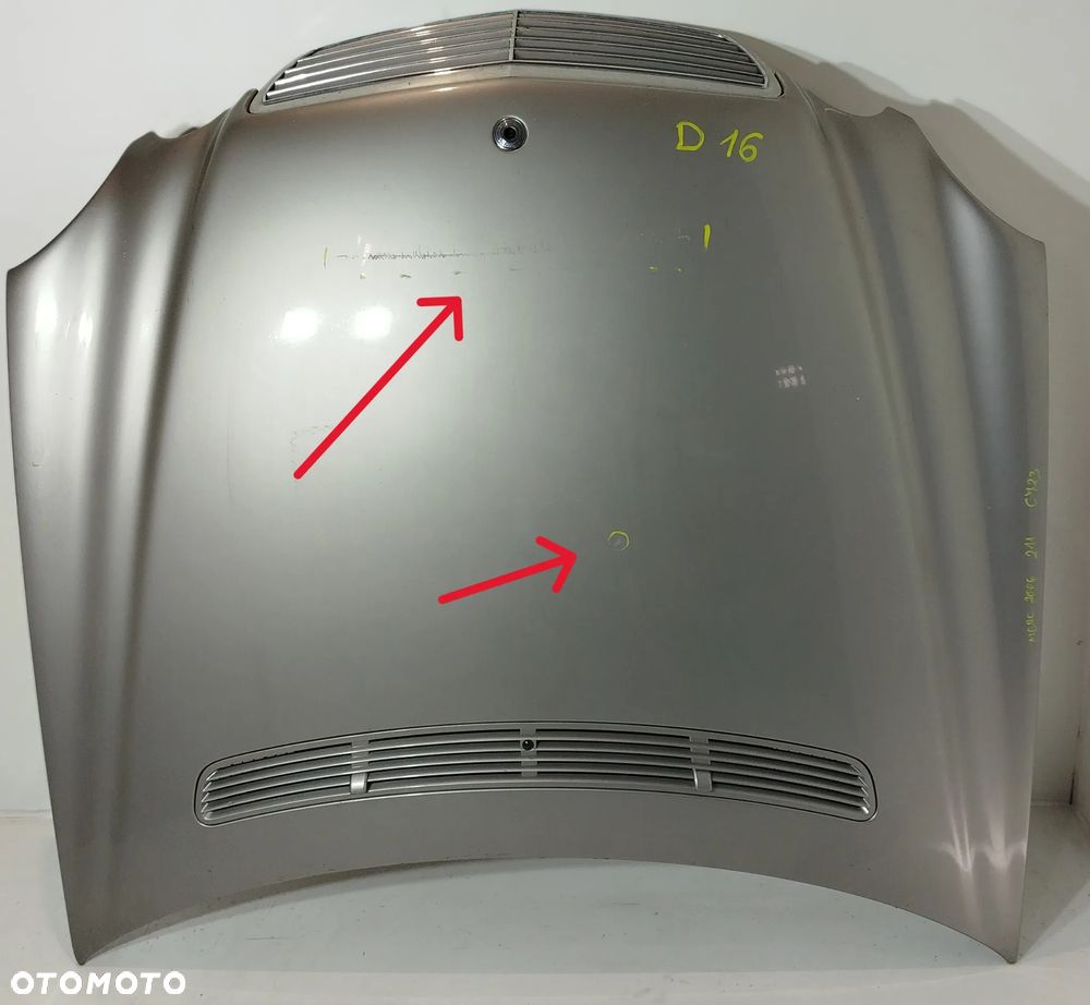 Maska Grill Mercedes E-klasa W211 02-09 C723 - 5