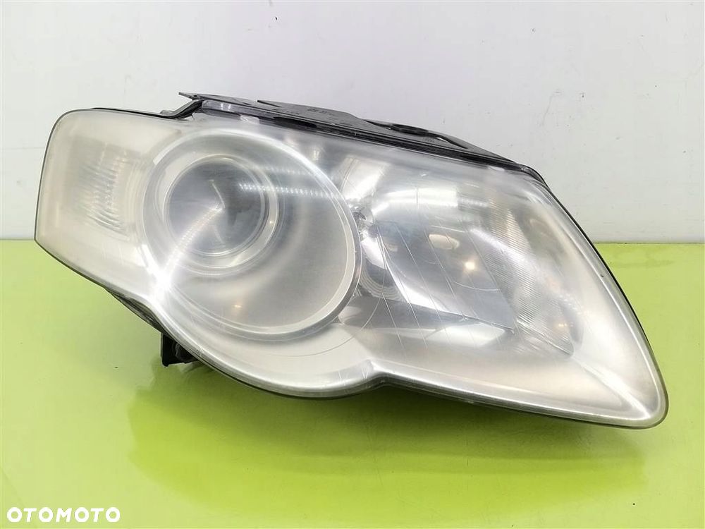Reflektor lampa przód prawa VW Passat B6 2005-2010 3C0941006J ORYGINAŁ - 1