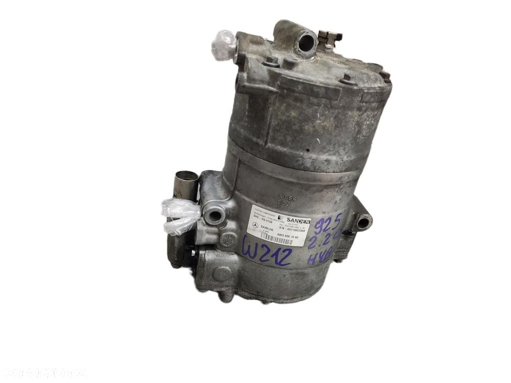 MERCEDES W212 LIFT 2.2 CDI HYBRYDA KOMPRESOR KLIMATYZACJI A0038301660