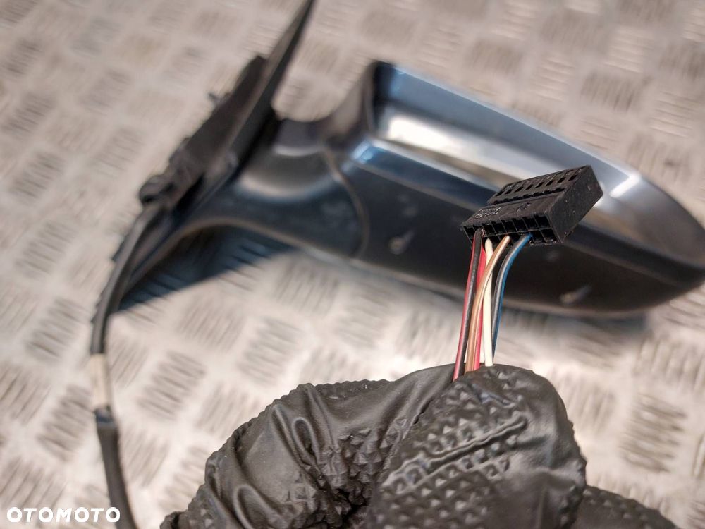 LUSTERKO PRAWE ELEKTRYCZNE AUDI A6 C6 448506 LZ7R 5 PIN - 9