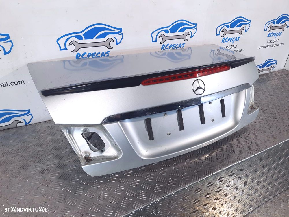 PORTA TAMPA MALA MERCEDES BENZ CLASS E C207 W207 COUPE A2077500175 2077500175 FECHO PUXADOR LUZ 3º STOP SPOILER AILERON LIP - 4