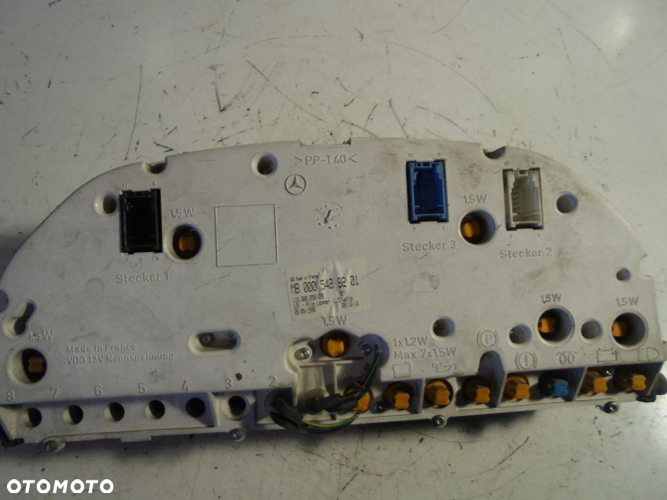 LICZNIK ZEGARY MERCEDES VITO W638 MB0005429201 - 2