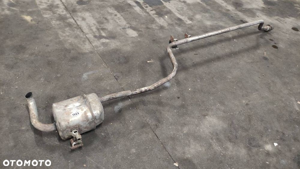 TŁUMIK WYDECH ŚRODKOWY + KOŃCOWY MEGANE 1.4 16V - 1