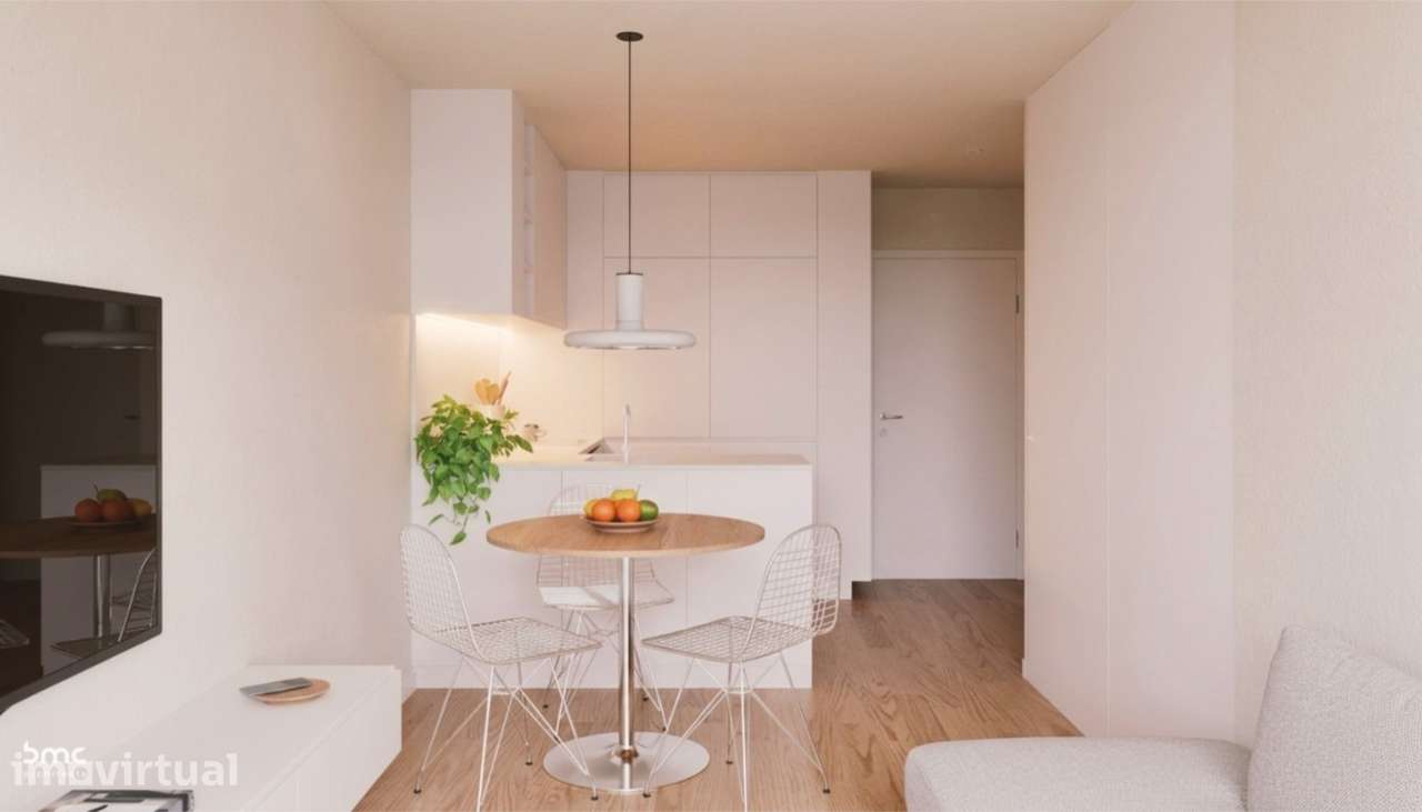 Apartamento T1 com varanda em Matosinhos - Grande imagem: 3/18
