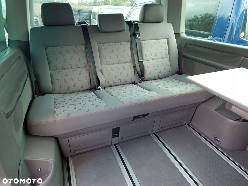 vw t5 multivan środek wnętrze fotel podłoga szyny tapicerka 1-drzwi komplet - 3