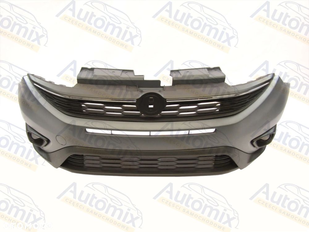 Zderzak przedni Fiat Doblo 15 - 24 + Atrapa + kratki + halogeny Komplet ! - 3