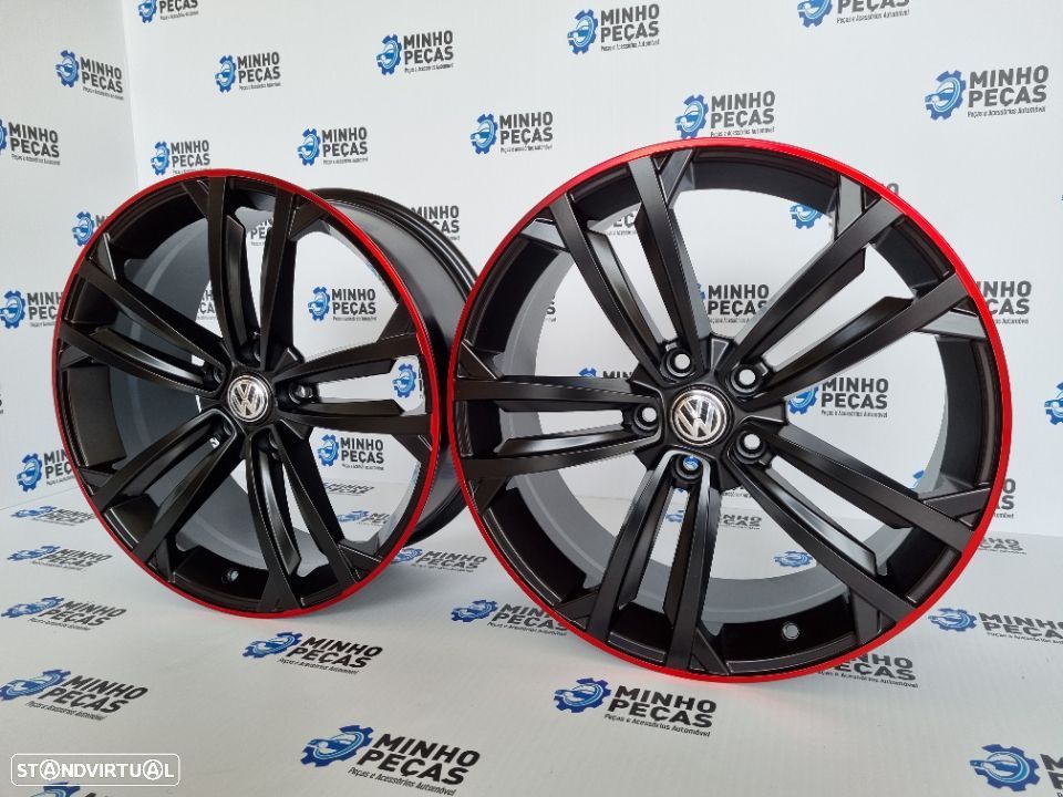 Jantes Golf GT TDI em 19 Red Line - 3