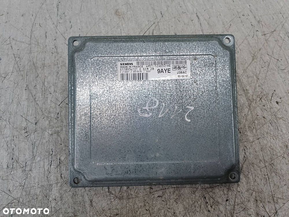 KOMPUTER, STEROWNIK FORD FOCUS C-MAX 4M51-12A650-HE J38AC S118934101 1.6 - 2