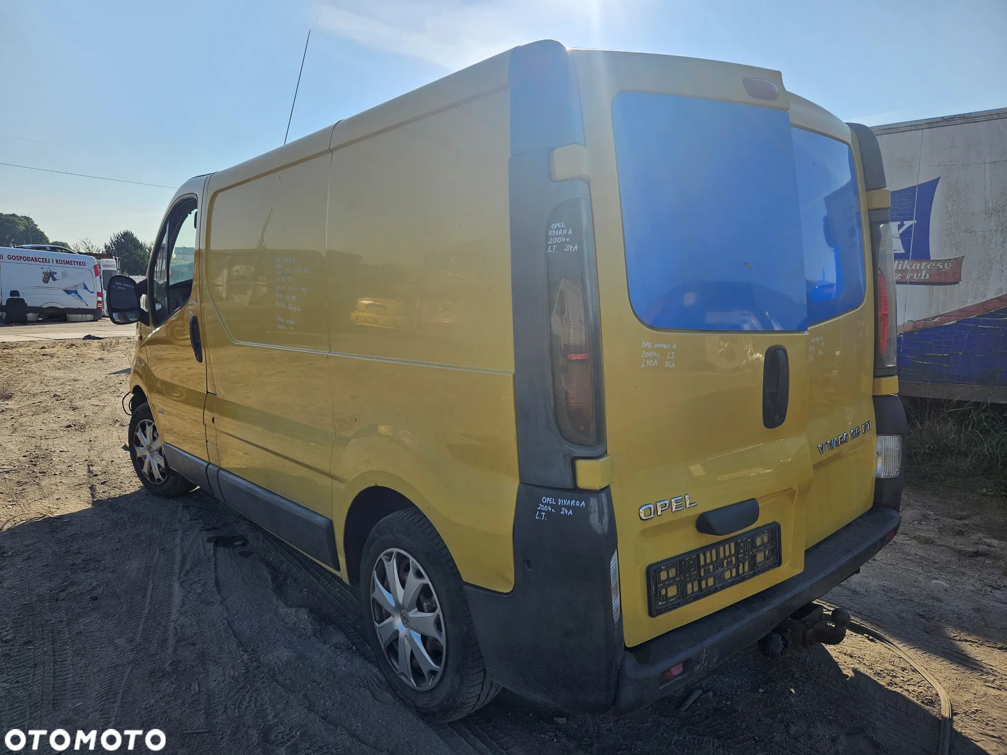 OPEL VIVARO A 2004 2.5 DTI L40A 88U NA CZĘŚCI - 3