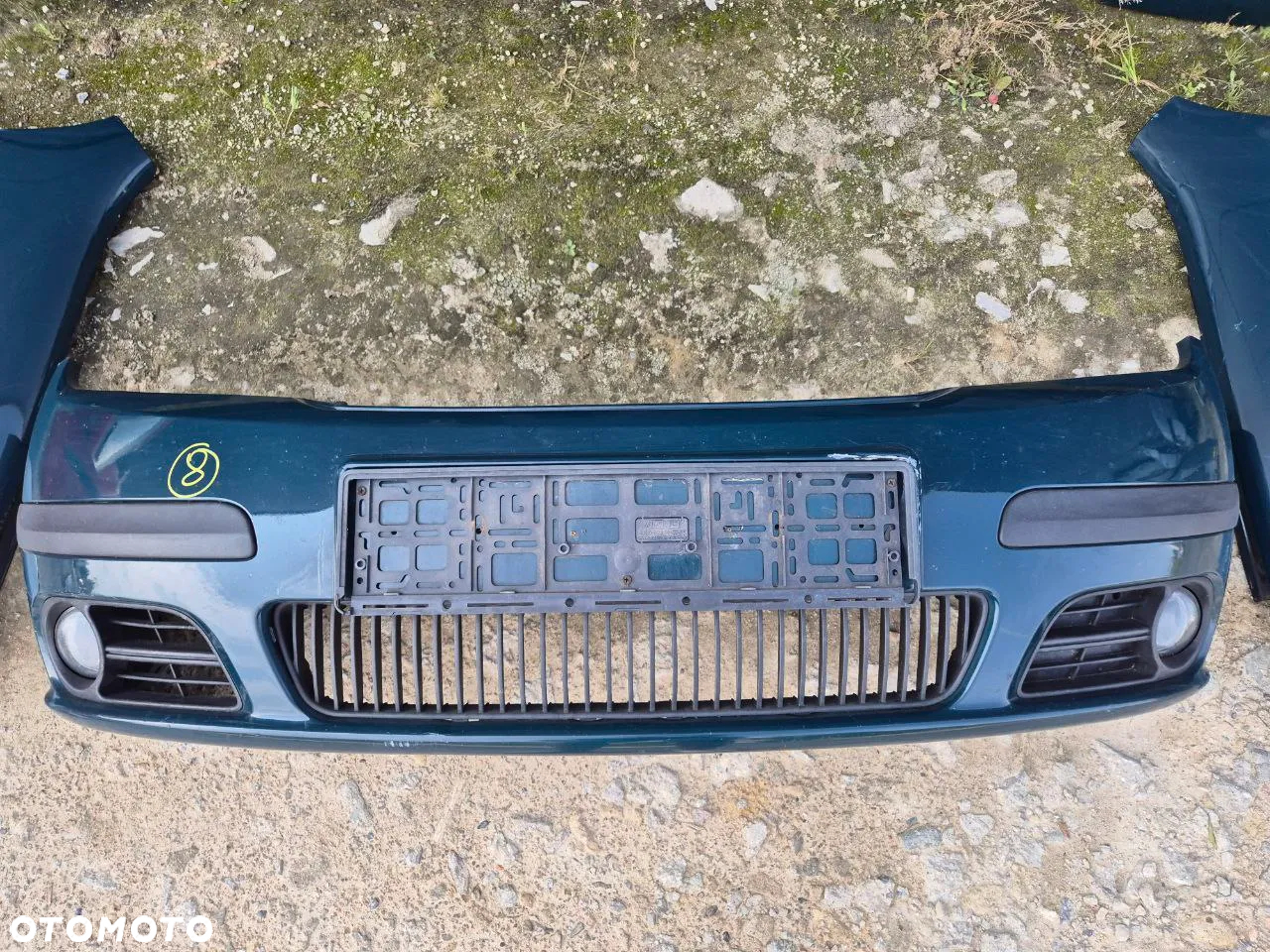 SKODA FABIA I ZDERZAK ZŁOTY ZIELONY KLAPA BŁOTNIK REFLEKTOR LAMPA PAS PRZEDNI WZMOCNIENIE - 8