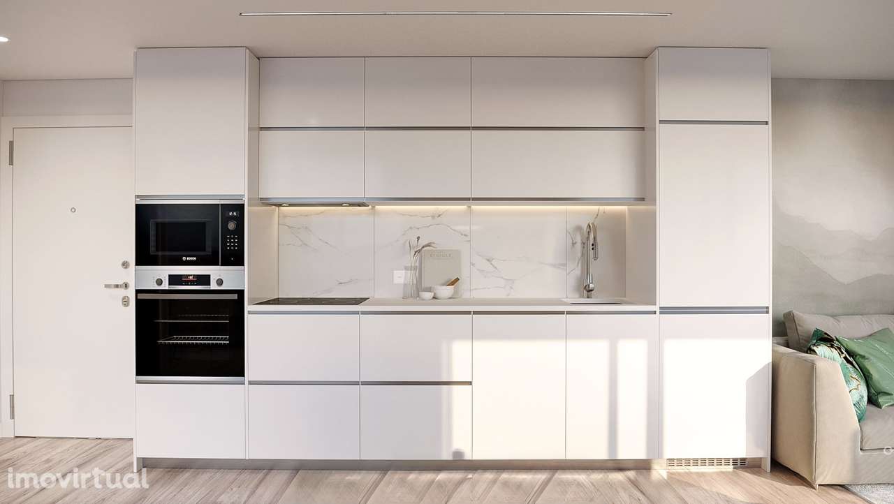 Soberbo T2 - Edificio New Plaza em Canidelo - Campo de Padel + Parque - Grande imagem: 4/10