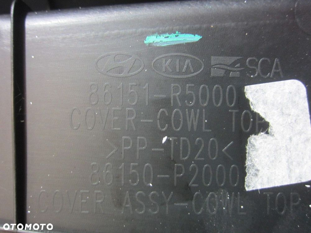 KIA SORENTO IV MQ4 PODSZYBIE OSŁONA PODSZYBIA WLOTU POWIETRZA 86151R5000 - 9
