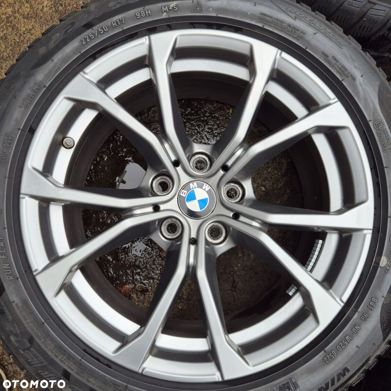 ZIMA FELGI KOŁA 17 BMW 3 G20 G21 4 G22 G23 G26 225/50 R17 PIRELLI 2022r - 4