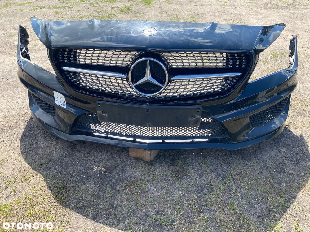 MERCEDES cla 117 amg kpl, zderzak styropian czujniki 191 - 1