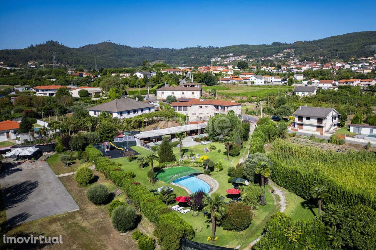 Terreno e Quinta de Eventos e Alojamento Rural na Póvoa de Lanhoso - Grande imagem: 3/60