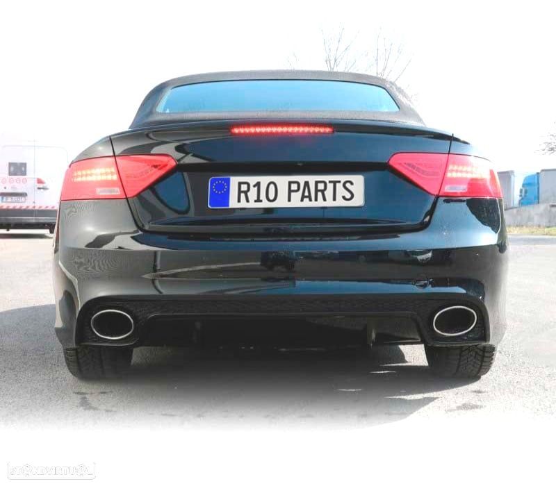 PARA-CHOQUES TRASEIRO AUDI A5 8T COUPE 07-15 LOOK RS5 - 3