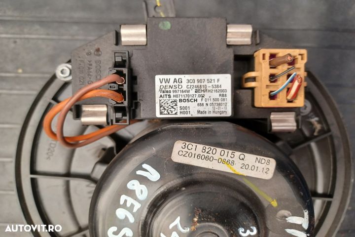 Ventilator aeroterma 3C1820015Q 3C1820015Q Volkswagen VW Tiguan 1 [fa - 4