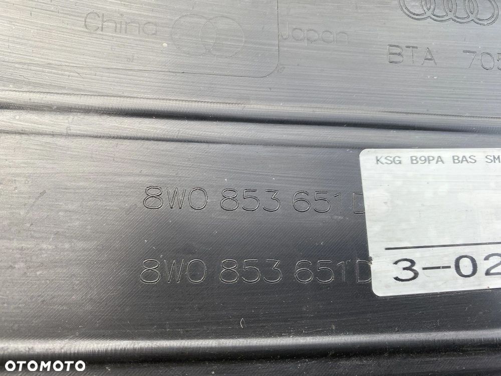 ATRAPA GRILL AUDI A4 B9 LIFT 8W0853651D - 6