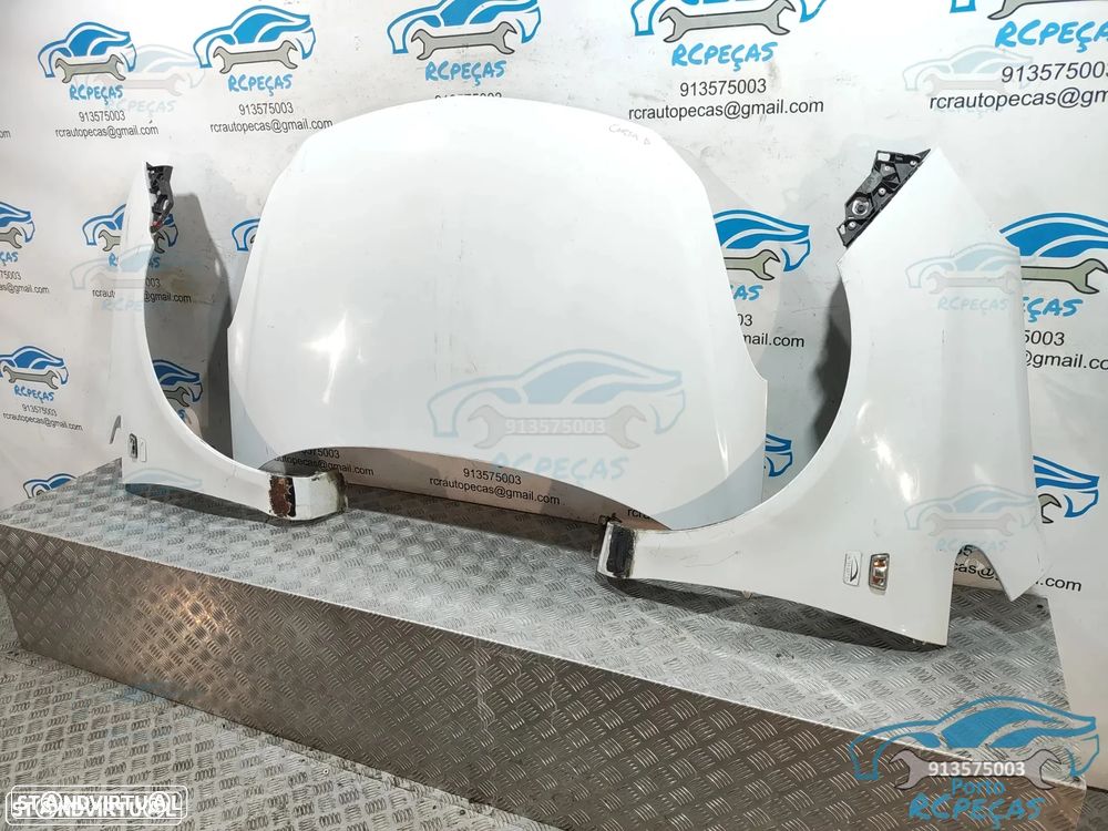 Frente Completa Opel Corsa D S07 - Facelift | LCI - Diesel | Parachoques | Parachoque | Grelha | Grelhas | Otica | Oticas | Guarda Lamas | Lama | Capo | Capot | Reforço | Fibra | Radiador | Ventilador | Radiadores | Para-choques - 37