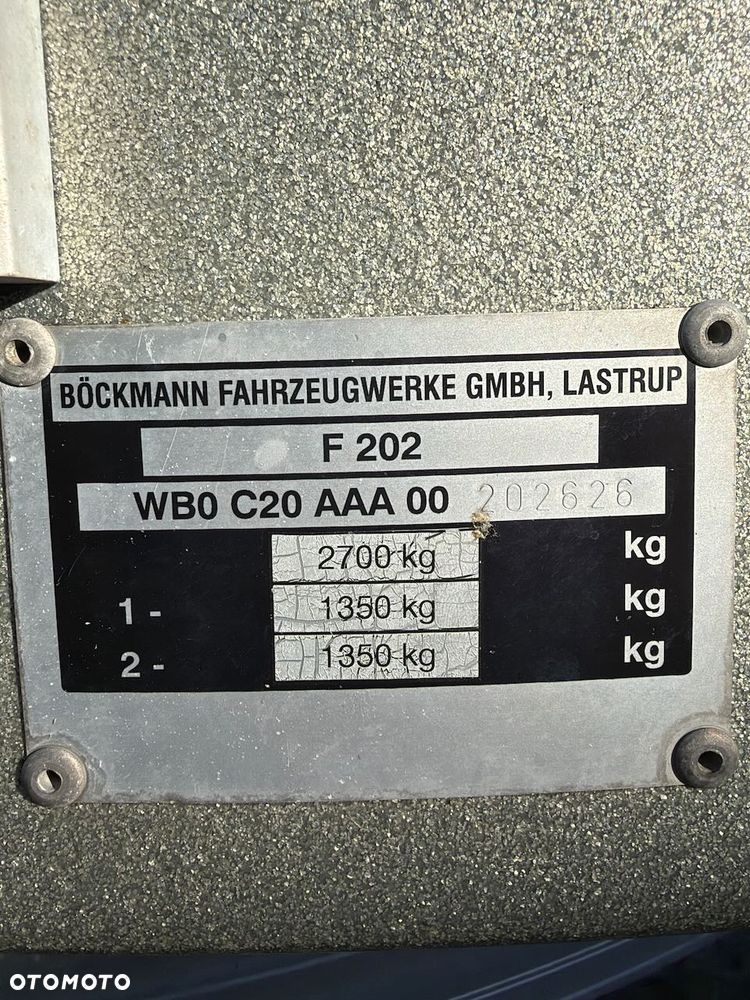 Boeckmann Mega Master, Przyczepa do przewozu koni - 15