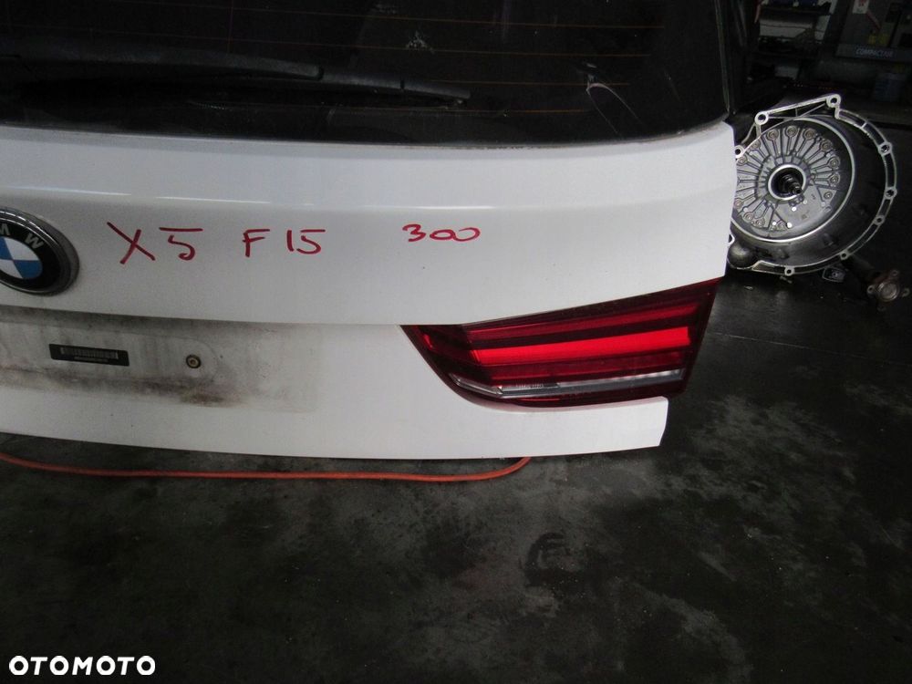BMW X5 F15 2015 Z Tył klapa bagażnika - 3