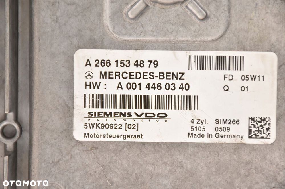 komputer sterownik mercedes 2661534879 0014460340 - 3