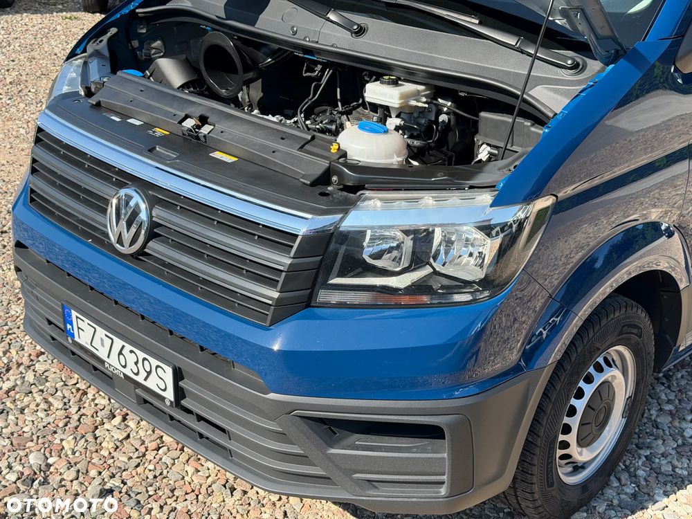 Volkswagen CRAFTER L2H1 2022r WZMOCNIONY VAN 3 osobowy MOCNY Silnik 2.0TDI 140KM Euro6 Duża ładowność 1309kg! DMC:3.5t, Homologacja VAT-1 Zabudowa paki, Bogate wyposażenie! NOWE OPONY 100% Bezwypadkowy! - 14