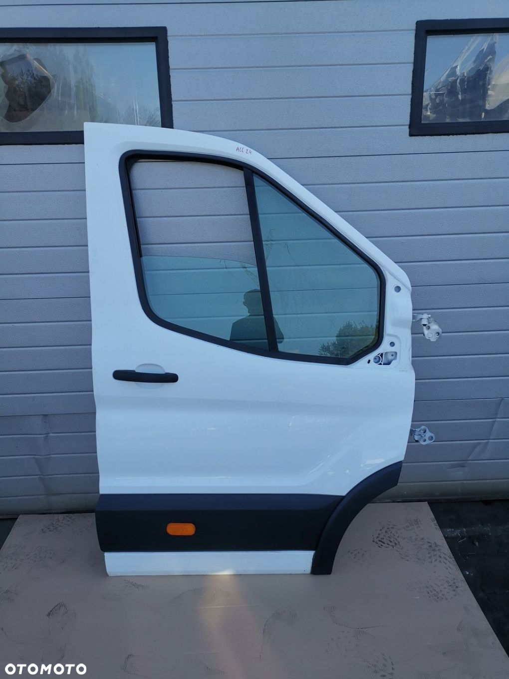 Drzwi Prawe Przód Ford Transit MK8 2014- BIAŁE KOMPLETNE - 5