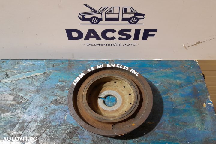 Fulie vibrochen 1.5 DCI Dacia Logan 1 [2004 - 2008] Sedan 1.5dci MT ( - 1