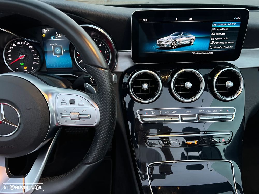 Mercedes-Benz C 220 d Cabrio 9G-Tronic AMG Line - 28