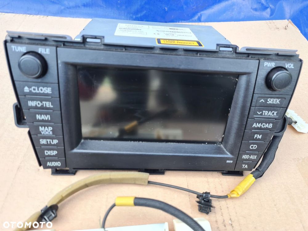 Toyota PRIUS III 09-11 radio nawigacja B9019 - 2