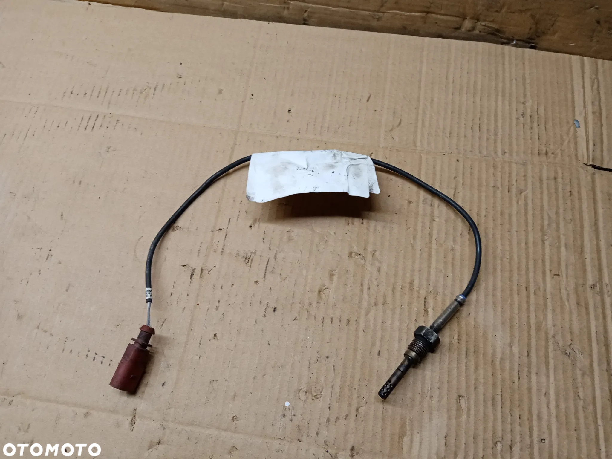 Czujnik temperatury spalin sonda VW Passat B6 3C0 2.0 TDI 03G906088B - 5