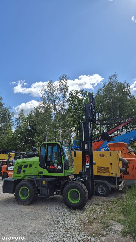 Inny JQ POWER CPC 35 TERENOWY WÓZEK WIDŁOWY ( LINDE, TOYOTA, KOMATSU, CAT, DOOSAN, MANITU, STILL, MITSUBISHI, HANGCHA, JUNGHEINRICH ) - 9
