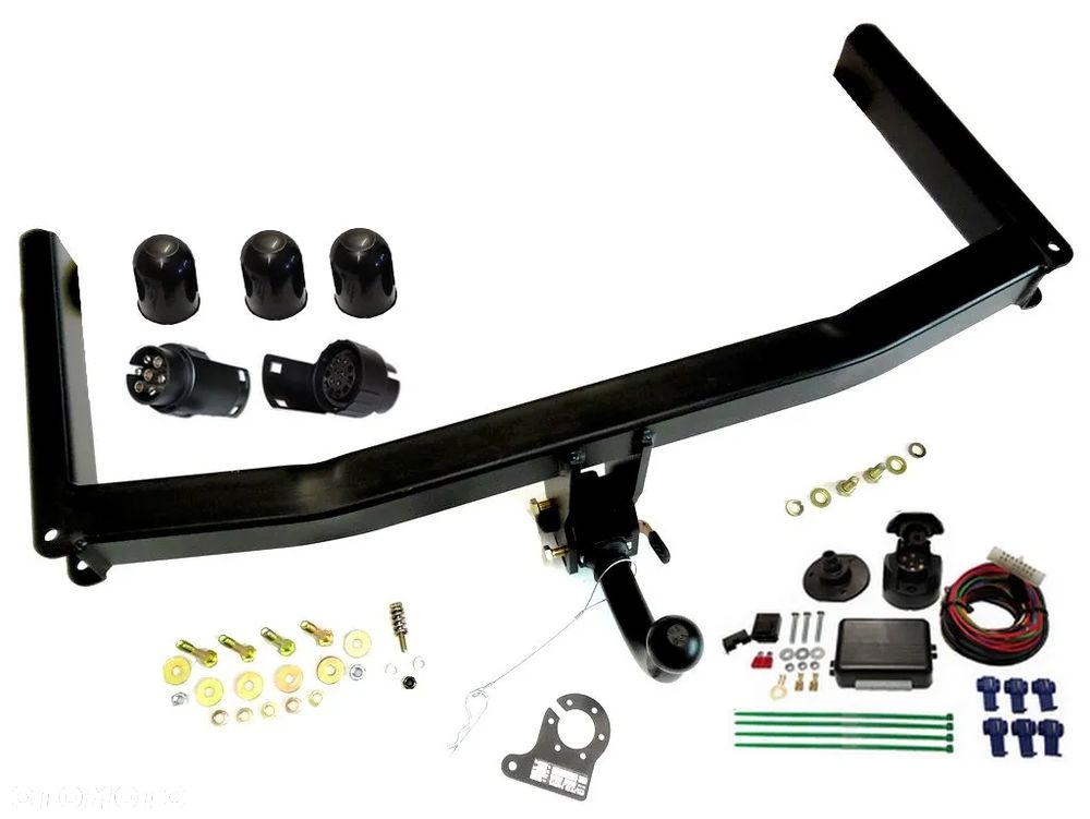 ORYGINALNY AUTOMATYCZNY HAK HOLOWNICZY+MODUŁ+7PIN/13P do AUDI A4 B7 B6+SEDAN 2000-2007 - 4