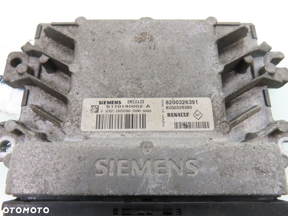 STEROWNIK RENAULT THALIA I 1.4 S110140002A 8200326391 - 3