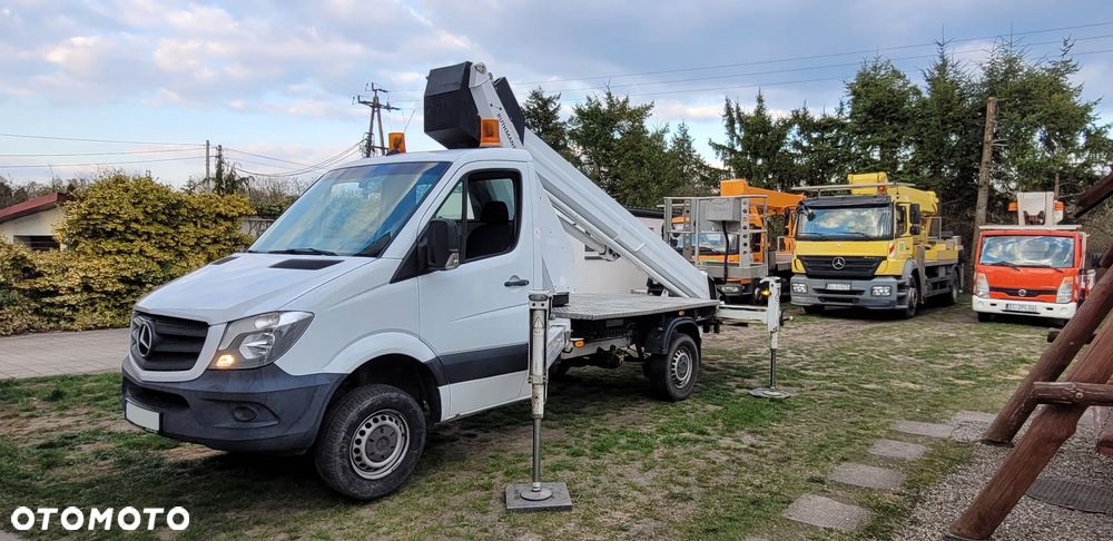 Mercedes-Benz Sprinter 229 000 netto podnośnik koszowy zwyżka 27 m Ruthmann TB 270 - 1