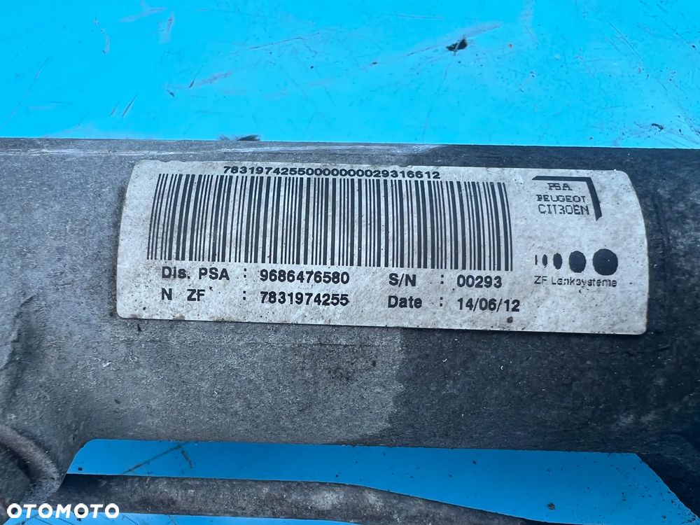 UKŁAD KIEROWNICZY MAGLOWNICA PEUGEOT 508 9686476580 - 5