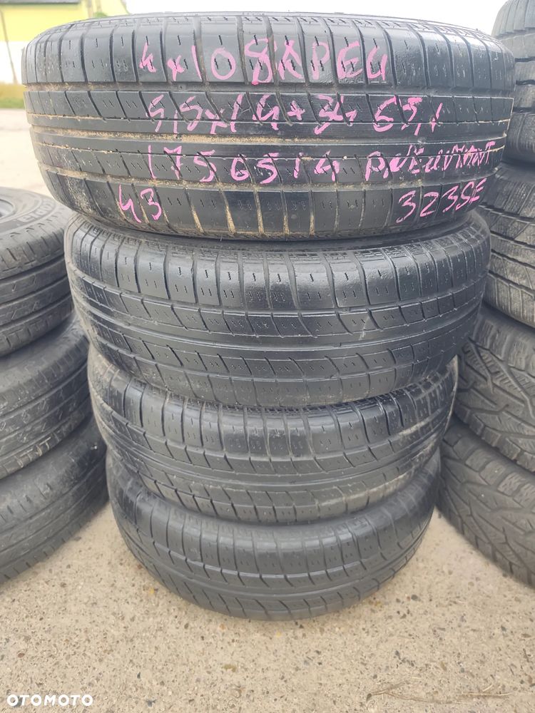 4x108 Felgi Stalowe Stal 14 Koła Letnie Lato Citroen AMI C2 Fiat Topolino Peugeot 206 206+ 207 Opel Rocks 4mm Legnica ALU-RAD 175/65 - 8