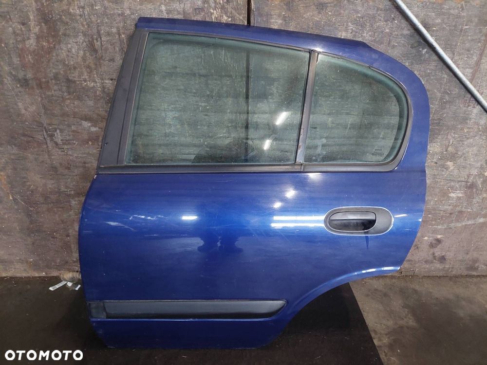DRZWI KOMPLETNE LEWY TYŁ NISSAN ALMERA N16 LIFT HB 5D BW6 - 1