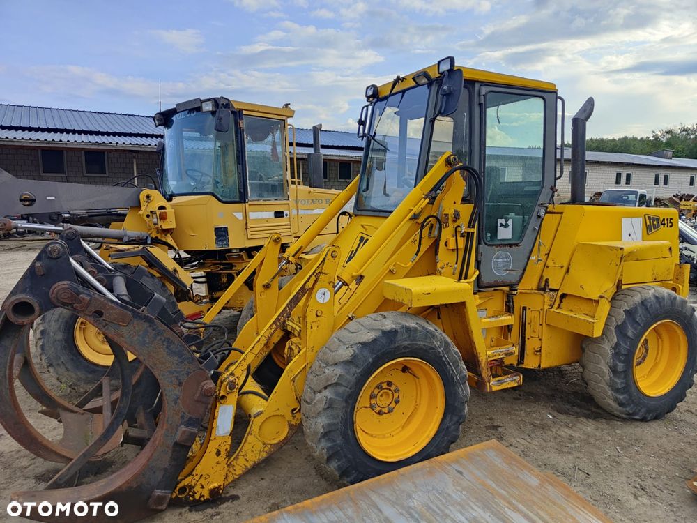 JCB Ładowarka Kołowa Przegubowa JCB 415 z Chwytakiem Hydraulicznym Chwytak - 4